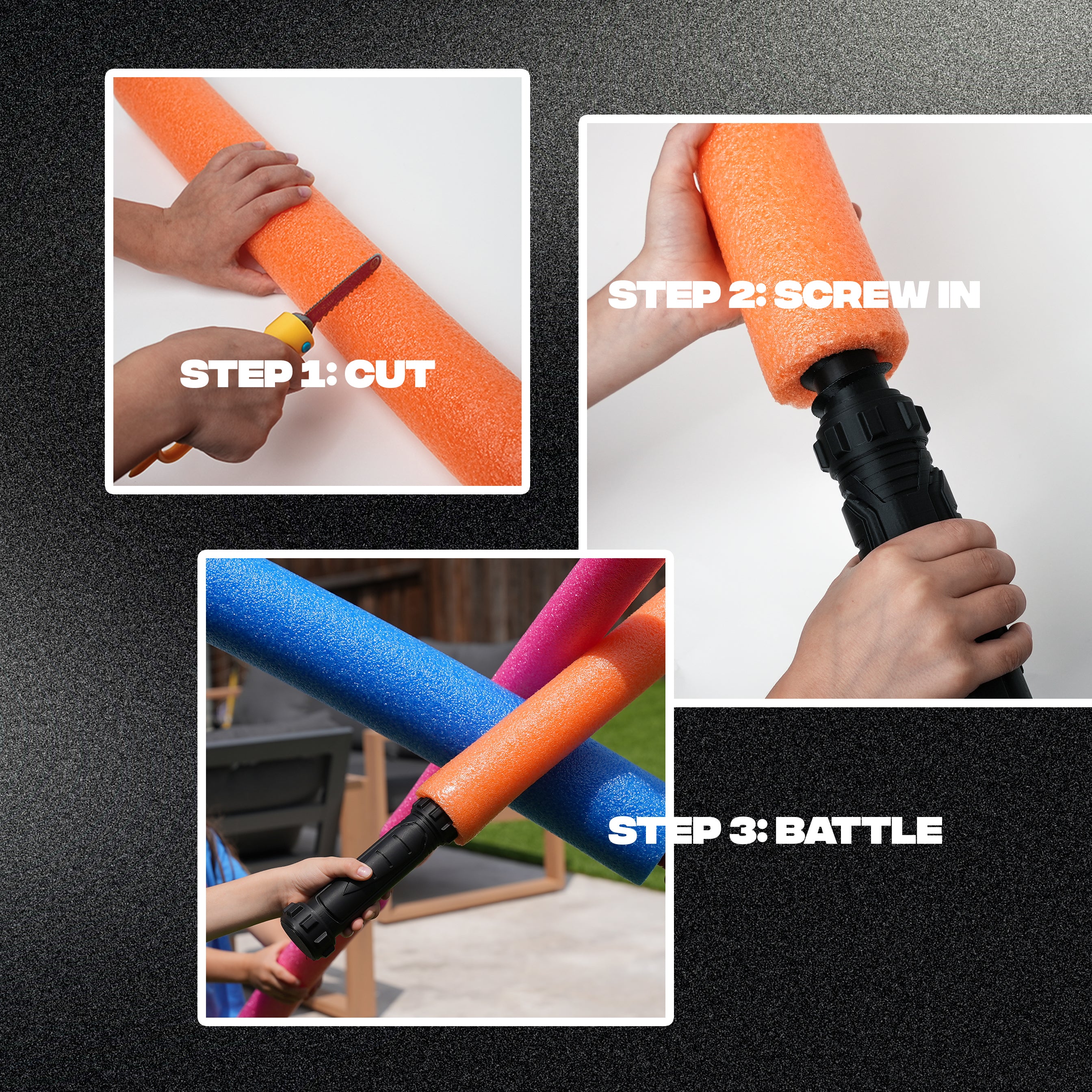 Darkside Pool Noodle Hilt